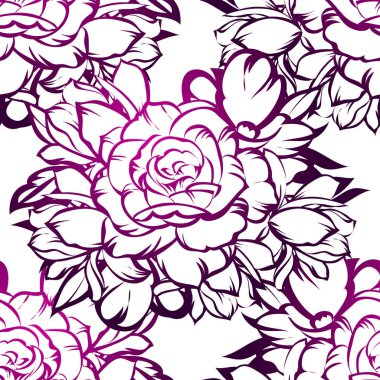 Kusursuz çiçek deseni