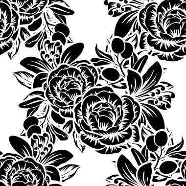 Kusursuz çiçek deseni