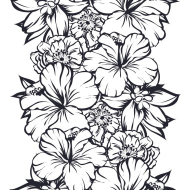 Kusursuz çiçek deseni