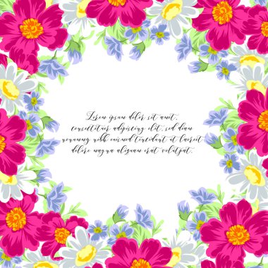 İhale çiçek davetiye