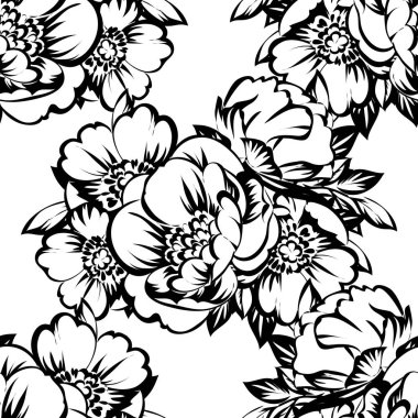 Kusursuz çiçek deseni