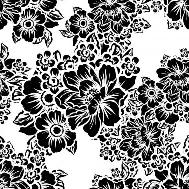 Kusursuz çiçek deseni