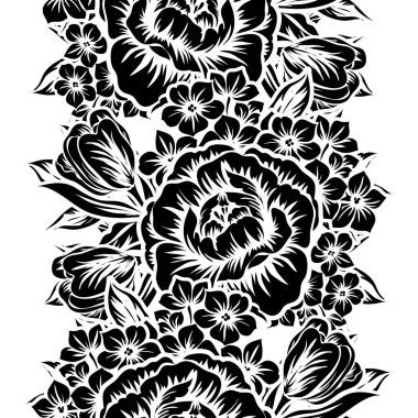 Kusursuz çiçek deseni