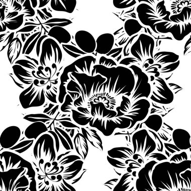 Kusursuz çiçek deseni