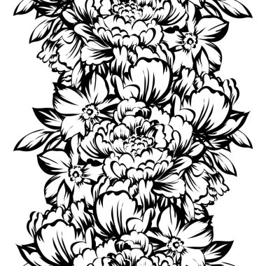 Kusursuz çiçek deseni