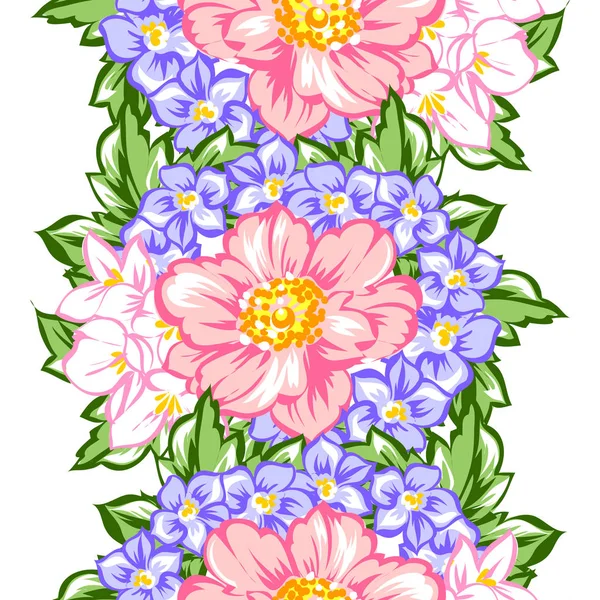 Dikişsiz çiçek deseni