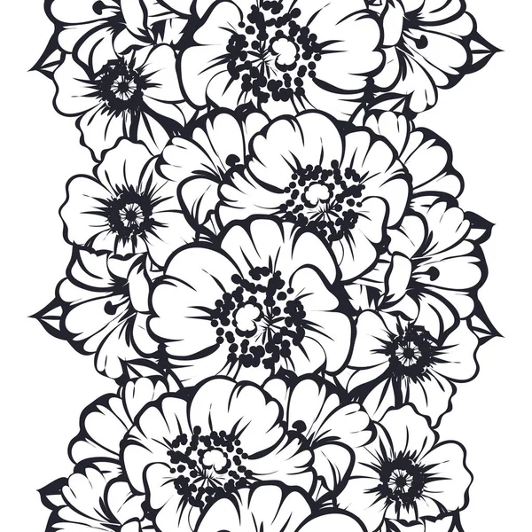 Kusursuz çiçek deseni