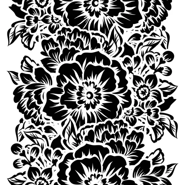 Modèle floral sans couture — Image vectorielle