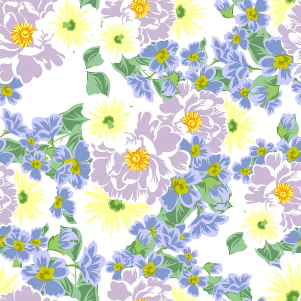 Dikişsiz çiçek deseni