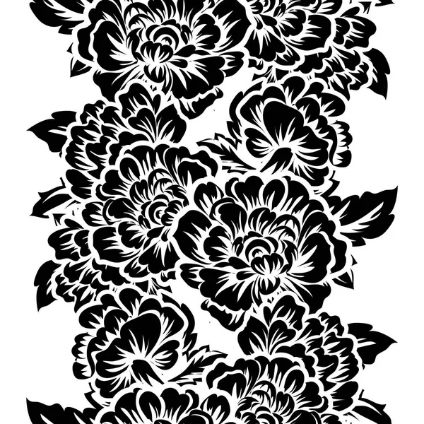 Modèle floral sans couture — Image vectorielle