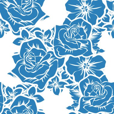 Kusursuz çiçek deseni