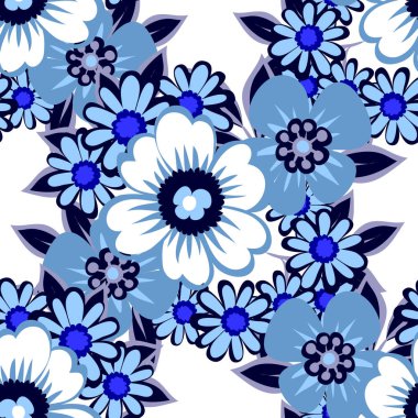 Kusursuz çiçek deseni