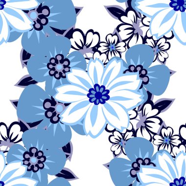 Kusursuz çiçek deseni