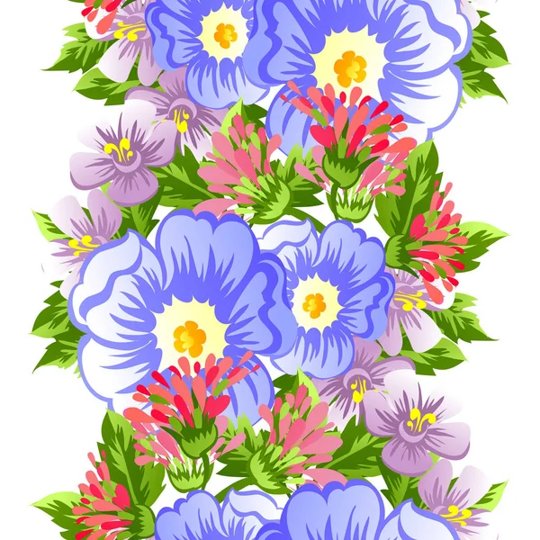 Dikişsiz çiçek deseni