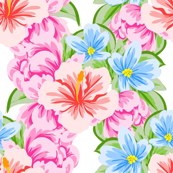 Dikişsiz çiçek deseni