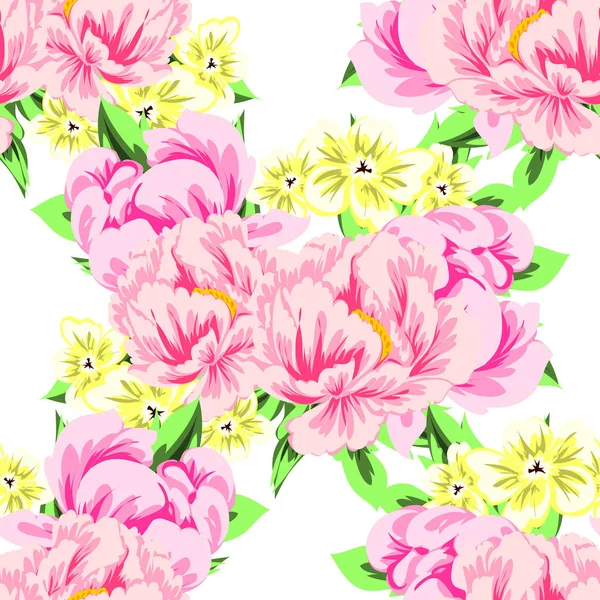 Dikişsiz çiçek deseni