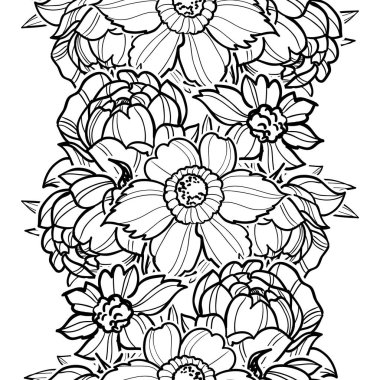 Kusursuz çiçek deseni