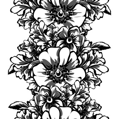 Kusursuz çiçek deseni