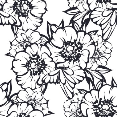 Kusursuz çiçek deseni