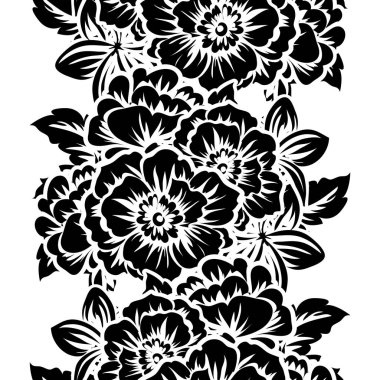 Kusursuz çiçek deseni