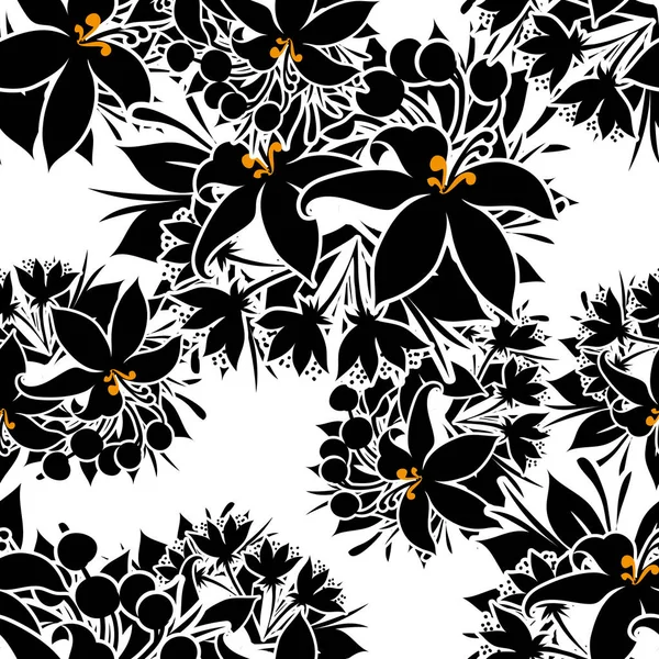 Modèle floral sans couture — Image vectorielle