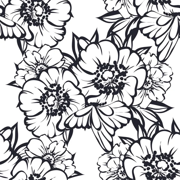 Kusursuz çiçek deseni