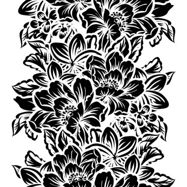 Kusursuz çiçek deseni