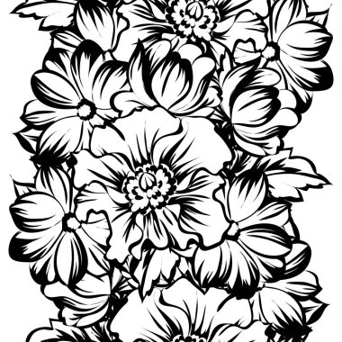 Kusursuz çiçek deseni