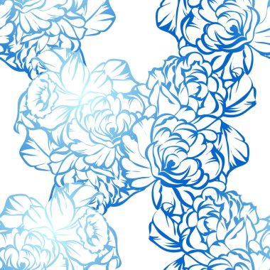 Kusursuz çiçek deseni