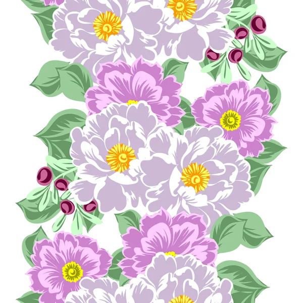 Dikişsiz çiçek deseni