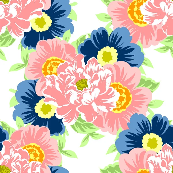 Dikişsiz çiçek deseni