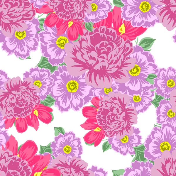 Dikişsiz çiçek deseni