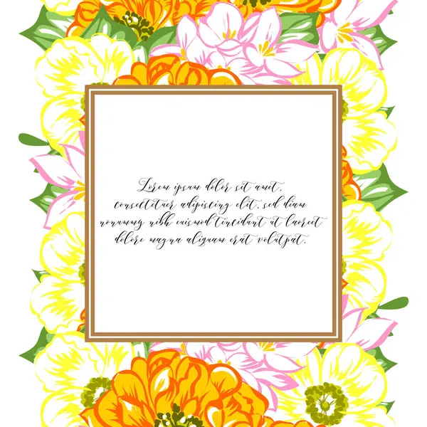 Çiçekli davetiye seti