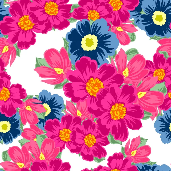 Dikişsiz çiçek deseni