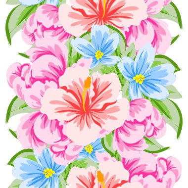 Kusursuz çiçek deseni