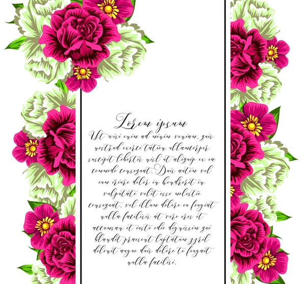 İhale çiçek davetiye