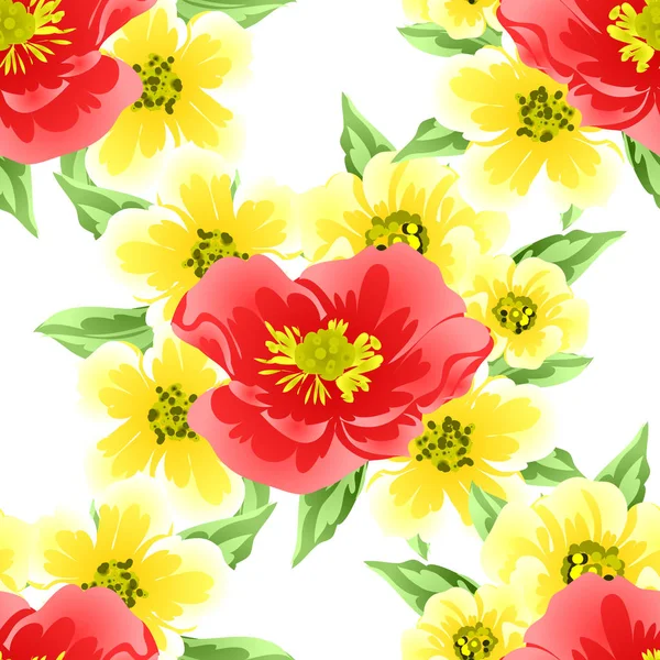 Kusursuz çiçek deseni