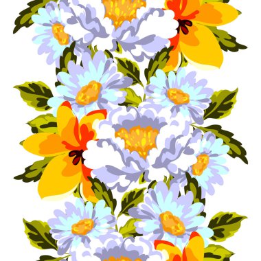 Kusursuz çiçek deseni