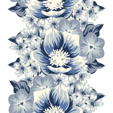 Kusursuz çiçek deseni