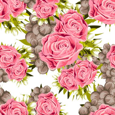 Kusursuz çiçek deseni