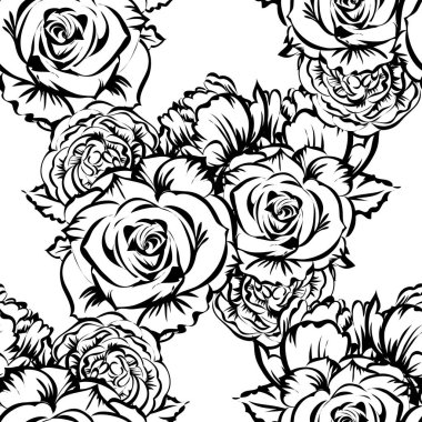 Kusursuz çiçek deseni