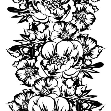 Kusursuz çiçek deseni