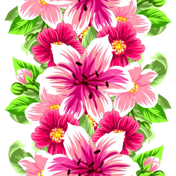 Kusursuz çiçek deseni