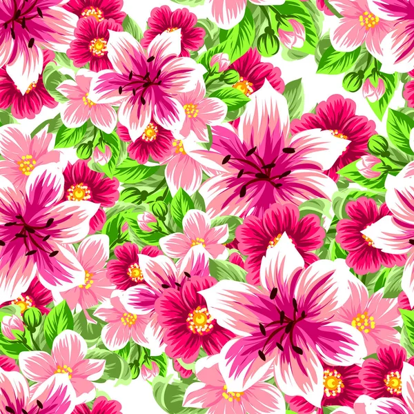 Kusursuz çiçek deseni