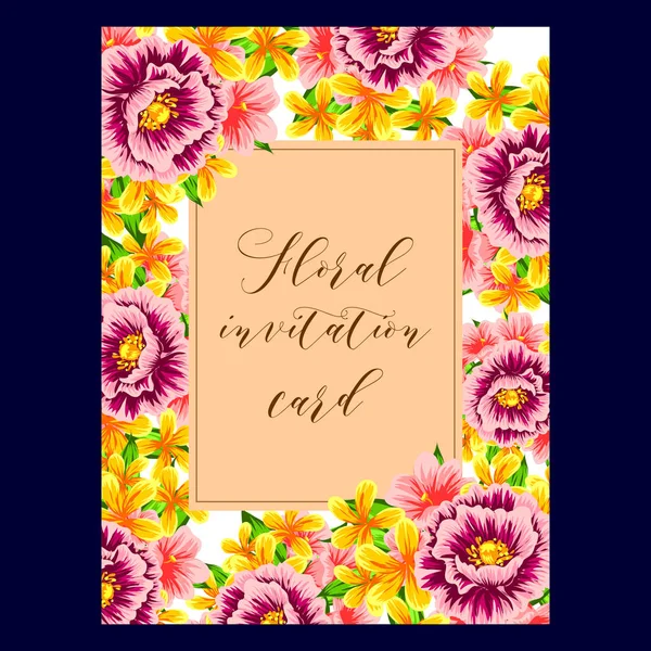 İhale çiçek davetiye