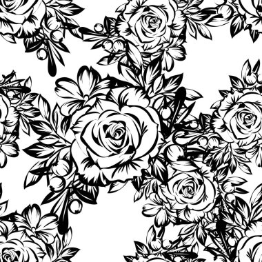 Kusursuz çiçek deseni