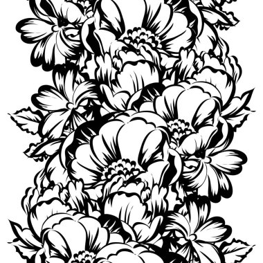 Kusursuz çiçek deseni