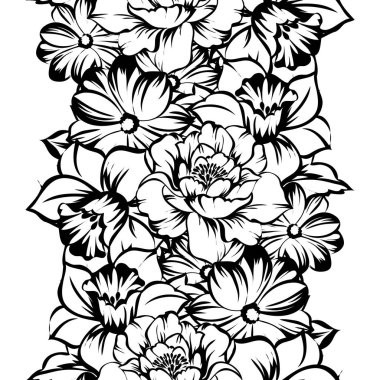 Kusursuz çiçek deseni