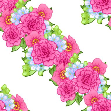 Kusursuz çiçek deseni