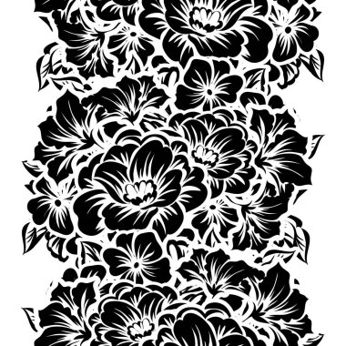 Kusursuz çiçek deseni